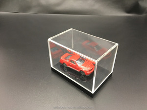 Nouvelle conception de petites boîtes d'affichage publicitaires en bois et acrylique, LED rechargeable, personnalisées pour un présentoir de rangement moderne - Product Image 5