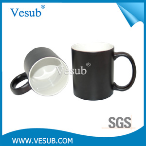 11 Oz Gros En Céramique Café Sublimation <span class=keywords><strong>Personnalisé</strong></span> <span class=keywords><strong>Photo</strong></span> Thermique Changement de Couleur Tasses - Product Image 5
