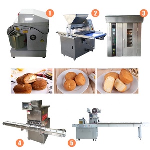 Ligne de production de gâteaux électrique, semi-automatique, machine de cuisson à double couche - Product Image 5