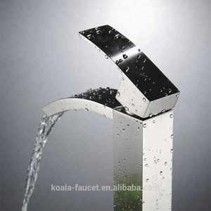 Ensemble de robinets élégants pour <span class=keywords><strong>lavabo</strong></span> de salle de bain Hpb 59-1 en laiton, robinet à poignée unique, débit en <span class=keywords><strong>cascade</strong></span>, mélangeur d'eau pour salle de bain - Product Image 3