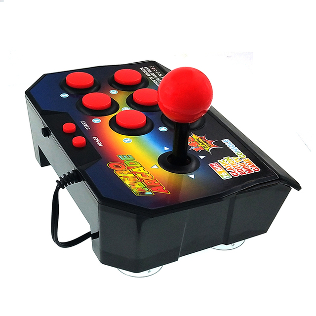 YLW Newest 2 Player Arcade Game Machine YLW 16bits Handheld Video Retro Arcade Game Kit