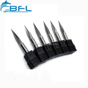 Welded Cutter Stepped Tungsten Carbide Milling Drilling Tools End Mills Cnc Drill Bits v Grooving Cnc Engraving Mill