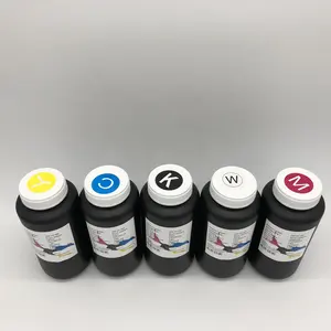 מפעל מכירה ישירות מעולה באיכות CMYK + W צבע איפקס UV4060 UV הזרקת דיו מדפסת דיו
