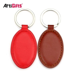 <strong>Cheap</strong> <strong>Gift</strong> Items <strong>Bulk</strong> Black Leather Custom Hotel Promotional Key Holder Keyring Keychain with logo - Product Image 6