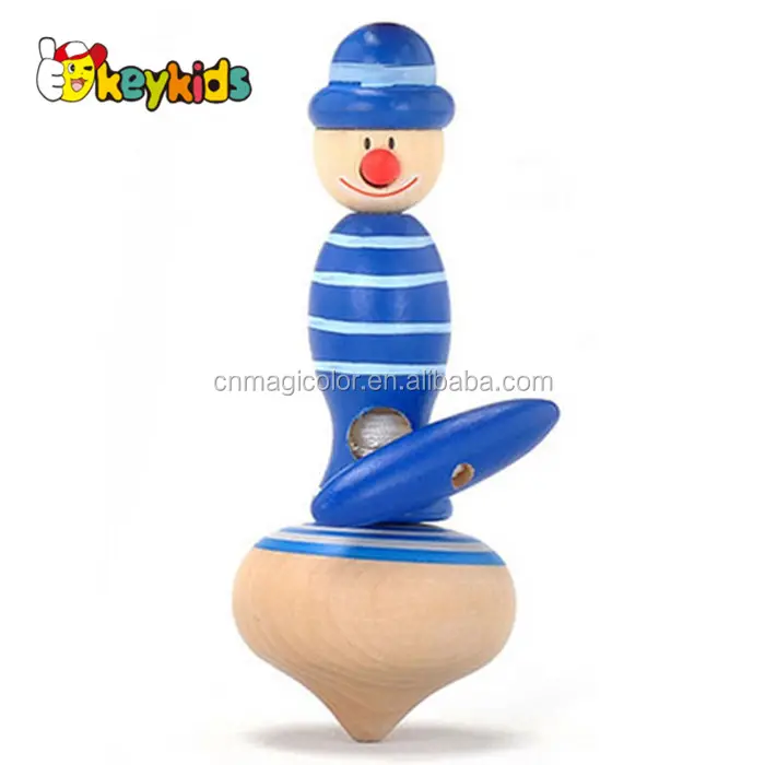 2023 wholesale kids wooden toy spinning top,intelligent children wooden toy spinning top,baby wooden toy spinning top W01B022