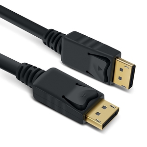 Cable <span class=keywords><strong>Displayport</strong></span> 4K DP <span class=keywords><strong>144Hz</strong></span>, adaptador de puerto de pantalla de vídeo y Audio para Xiaomi TV Box, portátil, videojuegos, 1,8 m - Product Image 1