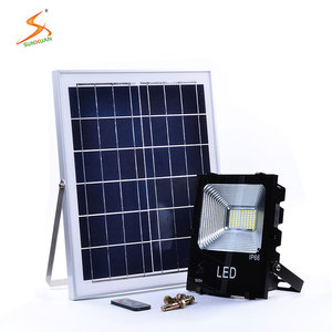Fácil instalación de ahorro de energía impermeable 50 w mejor solar focos al aire libre - Product Image 1