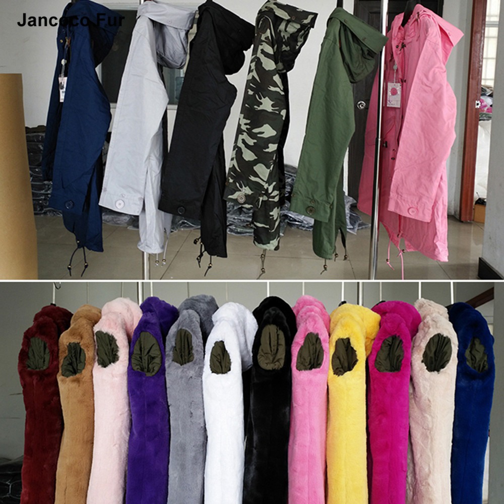 Réel de Fourrure de Fox Col Poignets Parka Hiver Chaud À Court Parker Haute Qualité À Capuche Manteau De Mode Veste