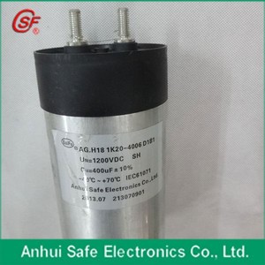 400uf 1200 vdc key dc capacitor filter capacitor 2can case aluminum capacitor - Product Image 1