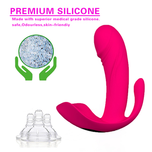 Vorspiel werkzeug Dildo vibrator Vibrierendes Höschen Drahtlose Fernbedienung Anal Sexspielzeug Für Frauen Paar Weibliche Masturbation - Product Image 2