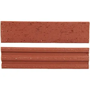 Split face red clay brick supplier fireproof thin brick