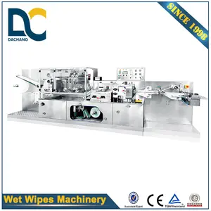 Wipes Machine DC-200A Wet Wipes Machine Cross-folding Wet Wipe Packing Machine