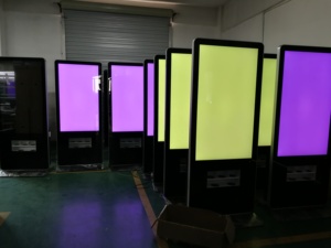 Bằng sáng chế Sản Phẩm 43 inch tầng thường vụ quảng cáo hiển thị LCD với không dây sạc trạm - Product Image 4