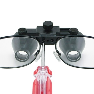 แว่นขยาย3.5x ศัลยกรรมทันตกรรม,กล้องจุลทรรศน์ทางการแพทย์แว่นขยาย420มม. กรอบโลหะผสมนิกเกิล60มม. - Product Image 4