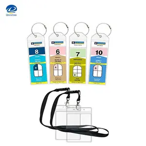 Custom Packing Zip Seal Reusable Steel Loops Cruise Luggage Tags Suitcase Labels 4 Pack Cruise Tag 2 Cruise Lanyard ID Holder