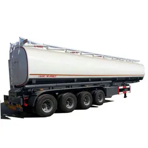 4 axles 60000 Liters oil tanker trailer 60 cbm fuel tank semi trailer