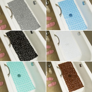 Fabbrica all'ingrosso durevole igienico BPA-free PVC in <span class=keywords><strong>gomma</strong></span> ciottoli Design <span class=keywords><strong>vasca</strong></span> <span class=keywords><strong>da</strong></span> <span class=keywords><strong>bagno</strong></span> antiscivolo ventose doccia <span class=keywords><strong>bagno</strong></span> <span class=keywords><strong>tappetino</strong></span> - Product Image 6