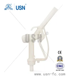 White Plastic Manual Adblue Nozzle for Filling Urea