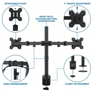 ยืดหยุ่นได้ถึง 27 นิ้ว <span class=keywords><strong>vesa</strong></span> 100x100 multi monitor <span class=keywords><strong>stand</strong></span> - Product Image 2