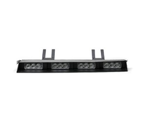 Barra de luz estroboscópica para salpicadero, Visor de emergencia de advertencia para coche, 32 LED, 12V, rojo y azul - Product Image 2
