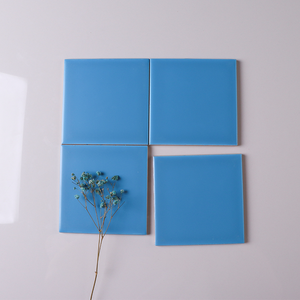 Cielo blu bagno 4x4 inch <span class=keywords><strong>10x10</strong></span> cm standard da parete in ceramica di formati di piastrelle - Product Image 2