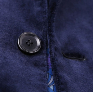 Abito da sposa su misura cappotto Casual <span class=keywords><strong>uomo</strong></span> <span class=keywords><strong>Blazer</strong></span> nero giacca da <span class=keywords><strong>uomo</strong></span> in velluto a coste - Product Image 4