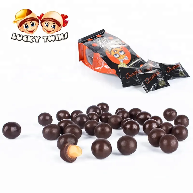 Лучшая цена снэк-арахисовое шоколадный шарик Халяль конфеты с высокое качество