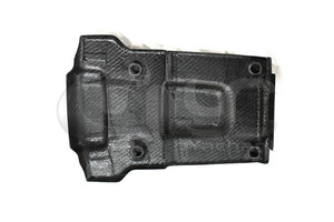 Garantía de comercio seco ribete <span class=keywords><strong>Interior</strong></span> de fibra de carbono ajuste para 2014-2015 R8 V8 V10 <span class=keywords><strong>Coupe</strong></span> y Spyder cubierta del Motor y Motor cubierta del protector - Product Image 4