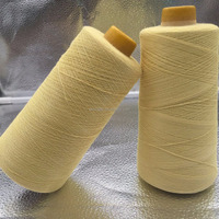 Fils en para-aramide de bonne qualité, comptage des fils 5s-60s, fil de recouvrement avec fibre de fil d'acier pour le tricot, résistant à la coupure, gants