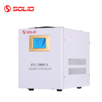 Monophasé 110V 220V Servo Type SVC 5000VA AVR 5KVA 5000 Watts AC Régulateur de Tension Automatique Stabilisateur