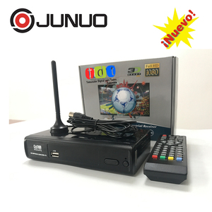 Junuo fábrica caja de TV receptor decodificador DVB T2 <span class=keywords><strong>HD</strong></span> <span class=keywords><strong>TDT</strong></span> + <span class=keywords><strong>HD</strong></span> cable + <span class=keywords><strong>antena</strong></span> + YouTube para Colombia - Product Image 6