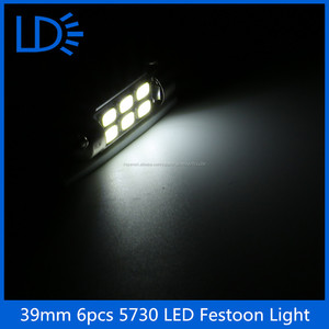<span class=keywords><strong>A</strong></span> prueba de agua luz de bóveda del adorno led 39mm 6smd 5730 adorno led canbus dome iluminación - Product Image 2