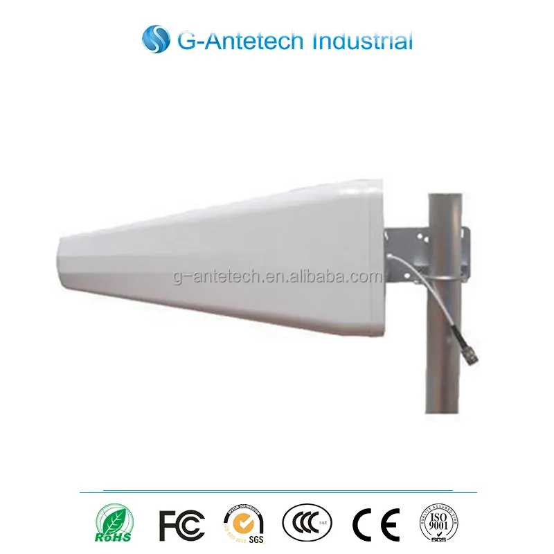 High gain 698-2700 MHz wide band yagi log-periodic 4g lte antenna broadband directional lpda antennas with N female connector