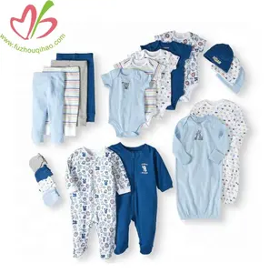 Hot verkopers mooie baby katoenen kleding sets baby kleding