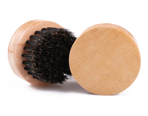 Di legno di bambù rotonda cinghiale capelli setola pennello da <span class=keywords><strong>barba</strong></span> - Product Image 3