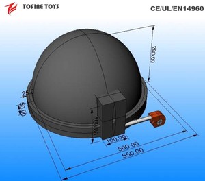 5m Portable planétarium dôme galaxie 3d dôme gonflable projection planétarium gonflable sphère <span class=keywords><strong>cinéma</strong></span> dôme tente - Product Image 4