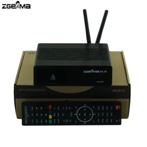 ZGEMMA H9.2H 4 K UHD 2160 P H.265 HEVC E2 Linux WiFi Double DVB-S2X + DVB-T2/C Combo Satellite récepteur