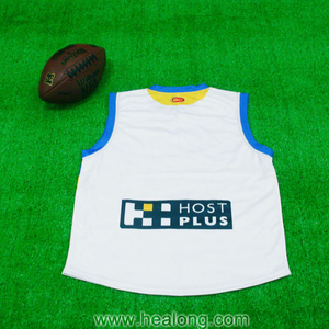 Maillot de football australien AFL personnalisé pas cher – Meilleur design d'équipe – Respirant, grande taille, polyester/coton, séchage rapide - Product Image 5