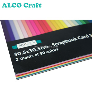 Noyau de papier texturé 12x12, coloré, en carton - Product Image 2