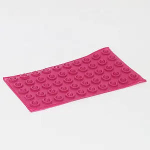 Aangepaste Elektronica Mat Botsing Adhesive Silicone Rubber Voeten Pad Anti Slip Rubber Voeten