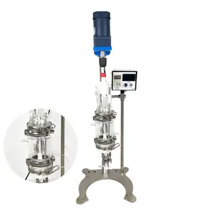 100mL-1L Jacketed filter vacuum Glass Reactor