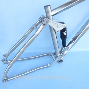 Rangka Suspensi Penuh Sepeda, Rangka Suspensi Penuh Sepeda Gunung/Gemuk, Kerangka Gr9 Titanium 650B/26er/29er Paling Profesional