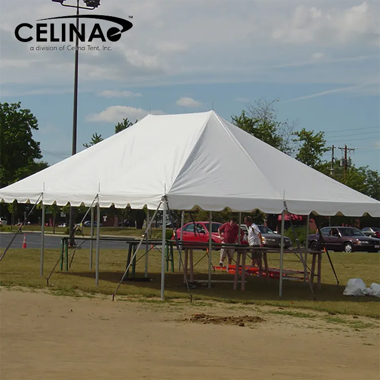 Celina Tenda Pameran Dagang Kanopi Tahan Air, Tenda Pernikahan Luar Ruangan, Tenda Pesta untuk Acara, 20 Kaki X 30 Kaki (6 M X 9 M)