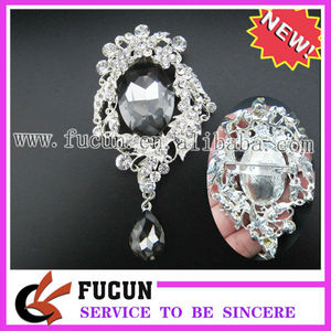 espumoso con encanto elegante broche broche vintage corte <span class=keywords><strong>real</strong></span> de estilo para las mujeres - Product Image 1