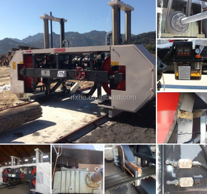 CNC Chariot <span class=keywords><strong>à</strong></span> Grumes Horizontale <span class=keywords><strong>Scie</strong></span> <span class=keywords><strong>à</strong></span> ruban Lame Machine - Product Image 2