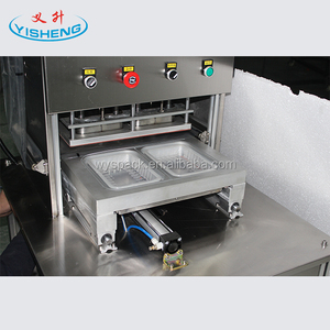 Máy Đóng Nắp Khay Bản Đồ Chân Không/Máy Đóng Gói Hộp Nhựa Bát Dùng Một Lần/Máy Đóng Nắp Cốc Đựng Nitơ Chân Không - Product Image 3