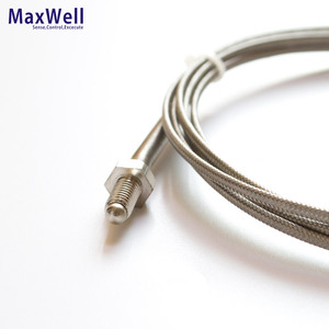 Sensor de Termopar Tipo K PIDMaxwell, Personalizable, de Acero Inoxidable, con Tornillo M4, Termopar de Inmersión con Aislamiento Mineral - Product Image 6