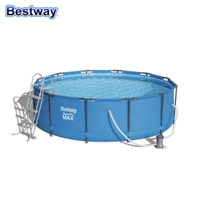 Familia piscina Soporte redondo agua piscina con filtro y <span class=keywords><strong>escaleras</strong></span> - Product Image 1