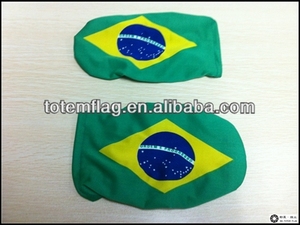 Brazil flag car mirror for World Cup 2014 - Product Image 1
