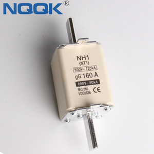 RT16-1 NH1 <span class=keywords><strong>NH2</strong></span> 100A 160A 250A 660V 690V HRC การเชื่อมโยงฟิวส์เซรามิกแรงดันต่ำ - Product Image 2